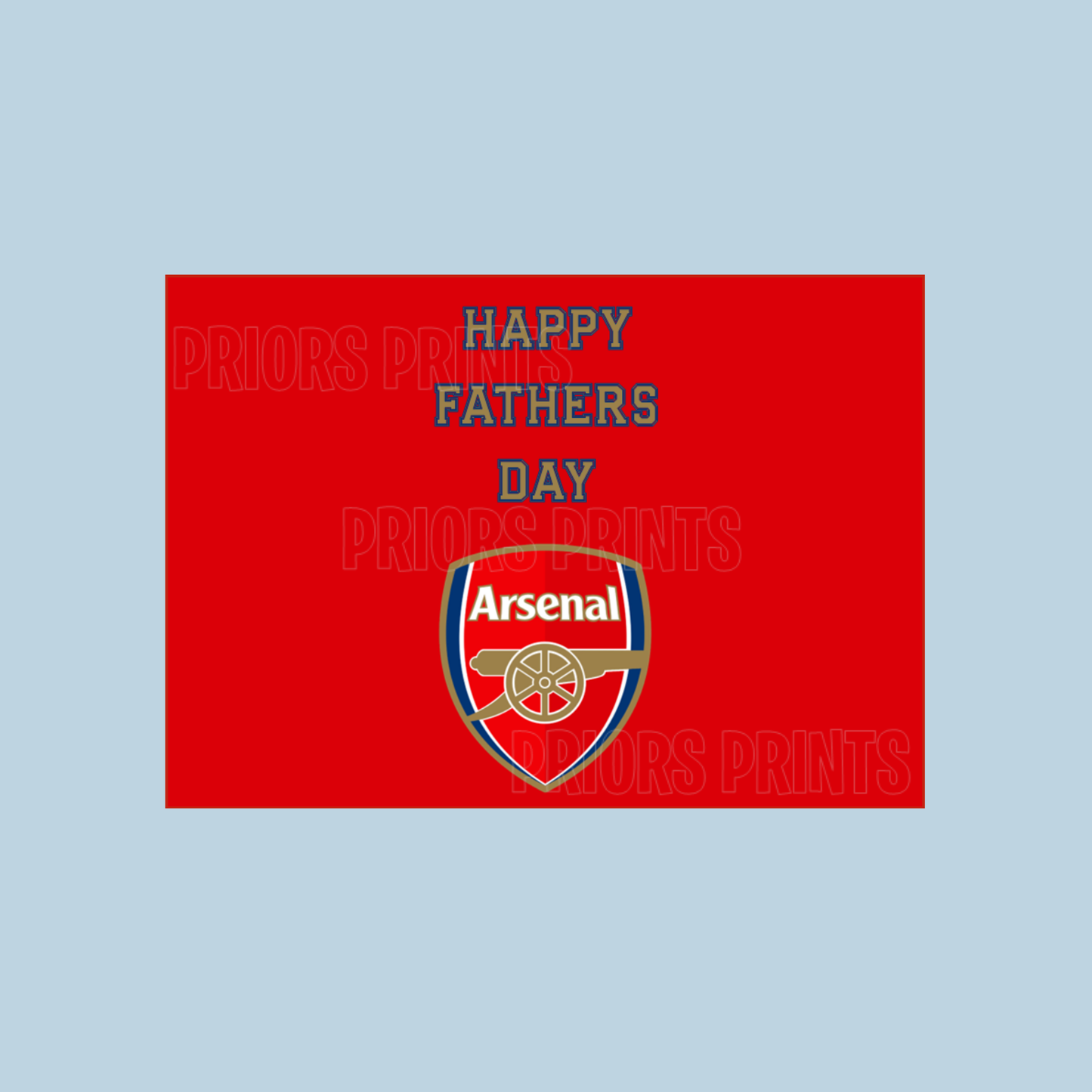 Football Team Happy Fathers Day Chocolate Bar Wrapper