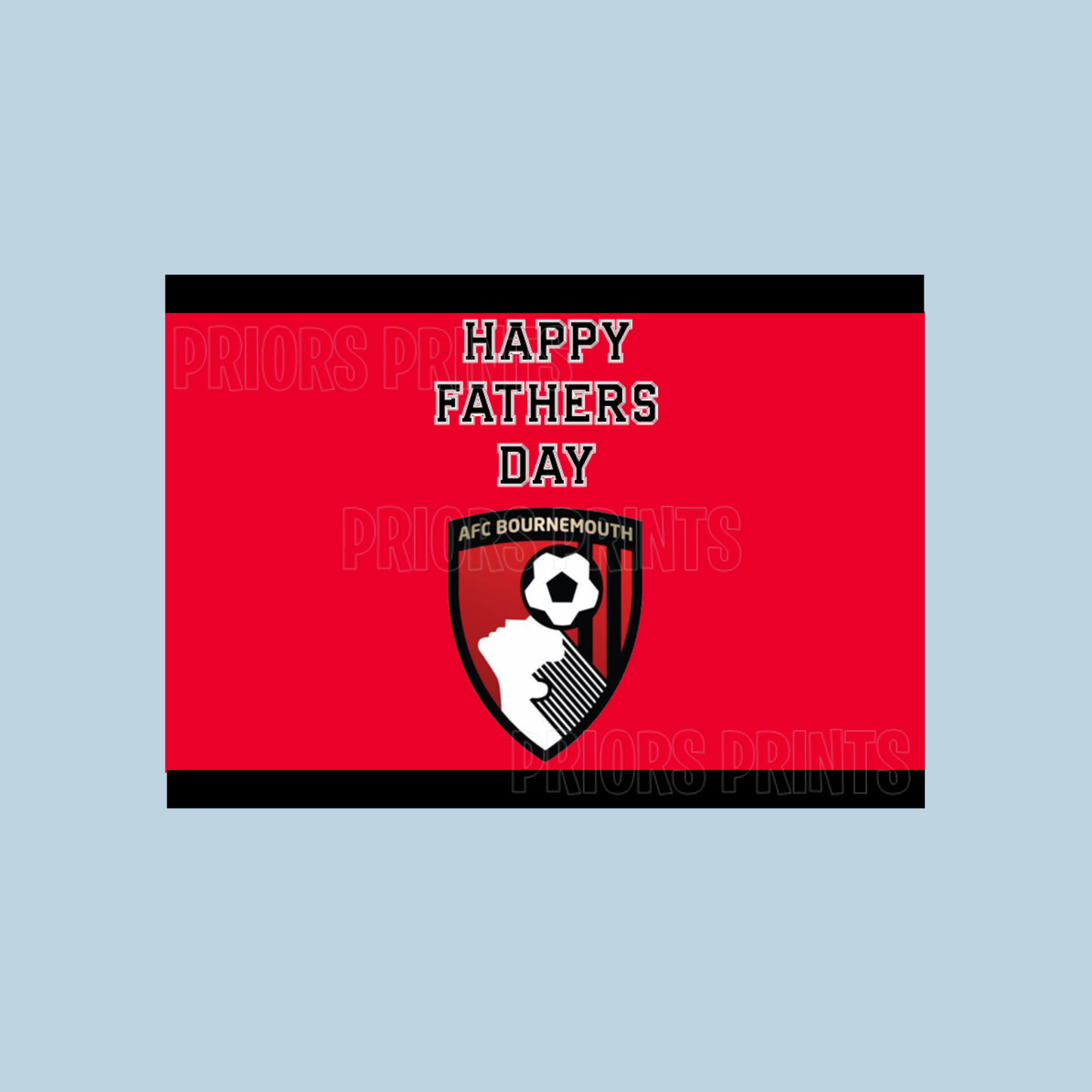 Football Team Happy Fathers Day Chocolate Bar Wrapper