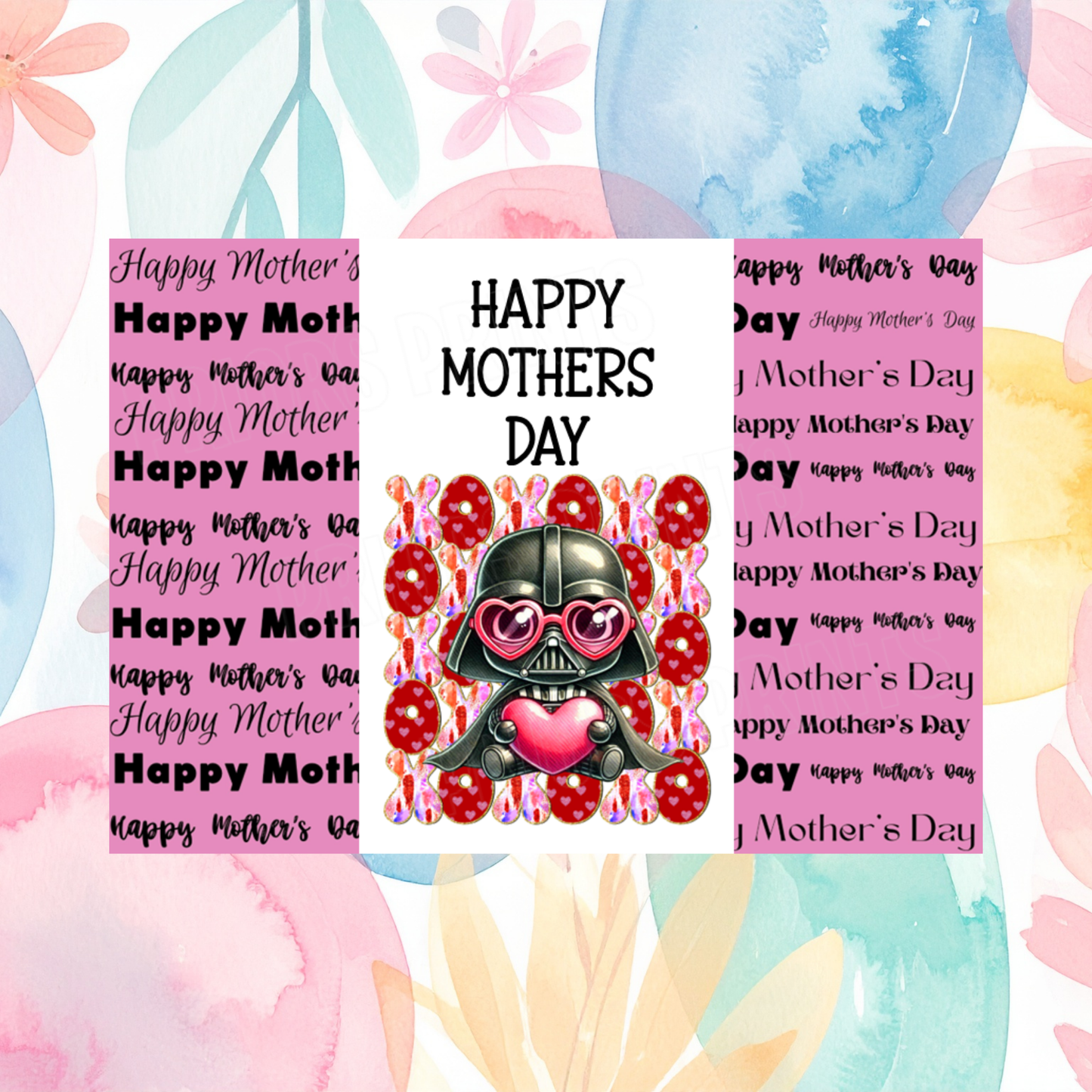XOXO Character Happy Mothers Day Chocolate Bar Wrapper 2