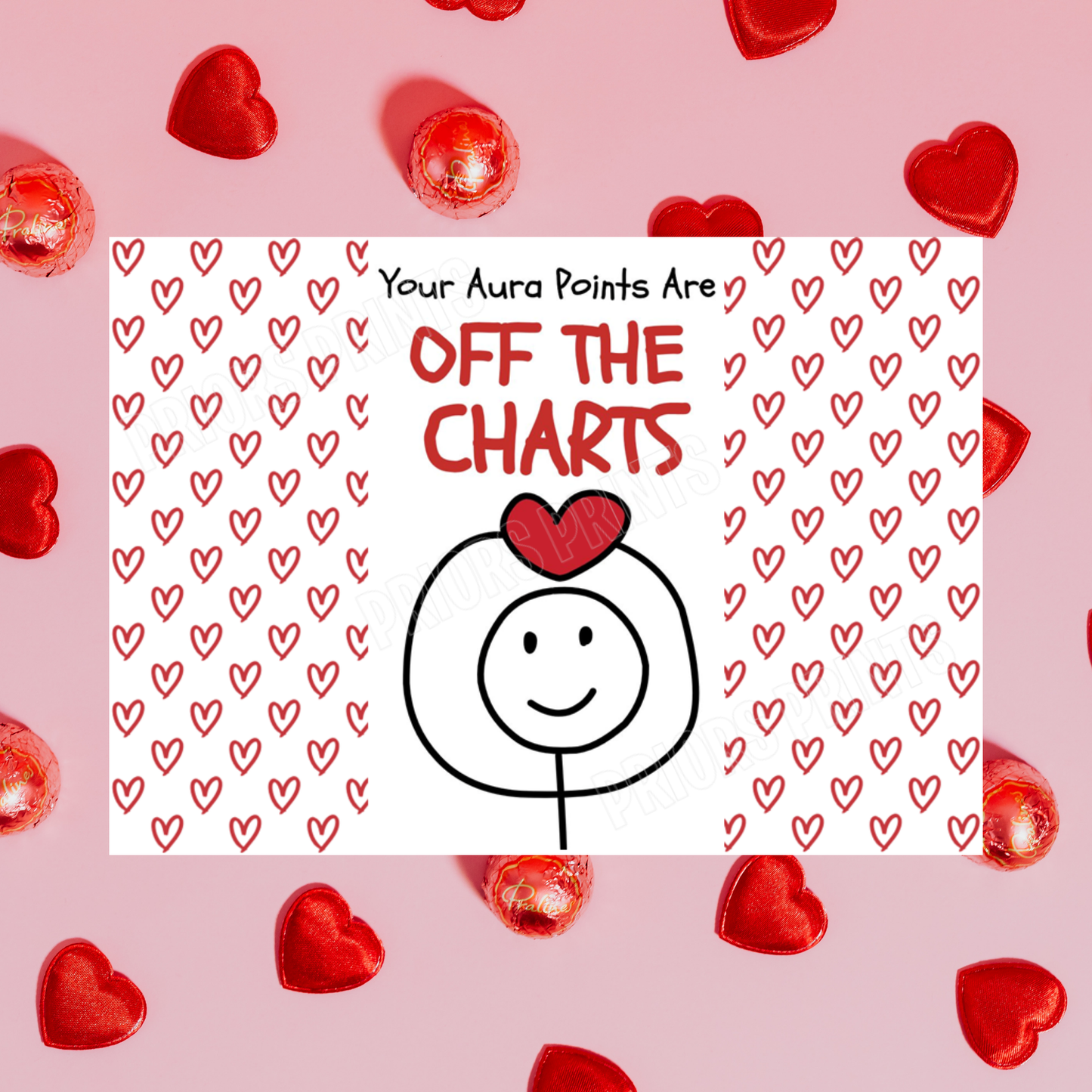 Funny Valentines Day Chocolate Bar Wrapper