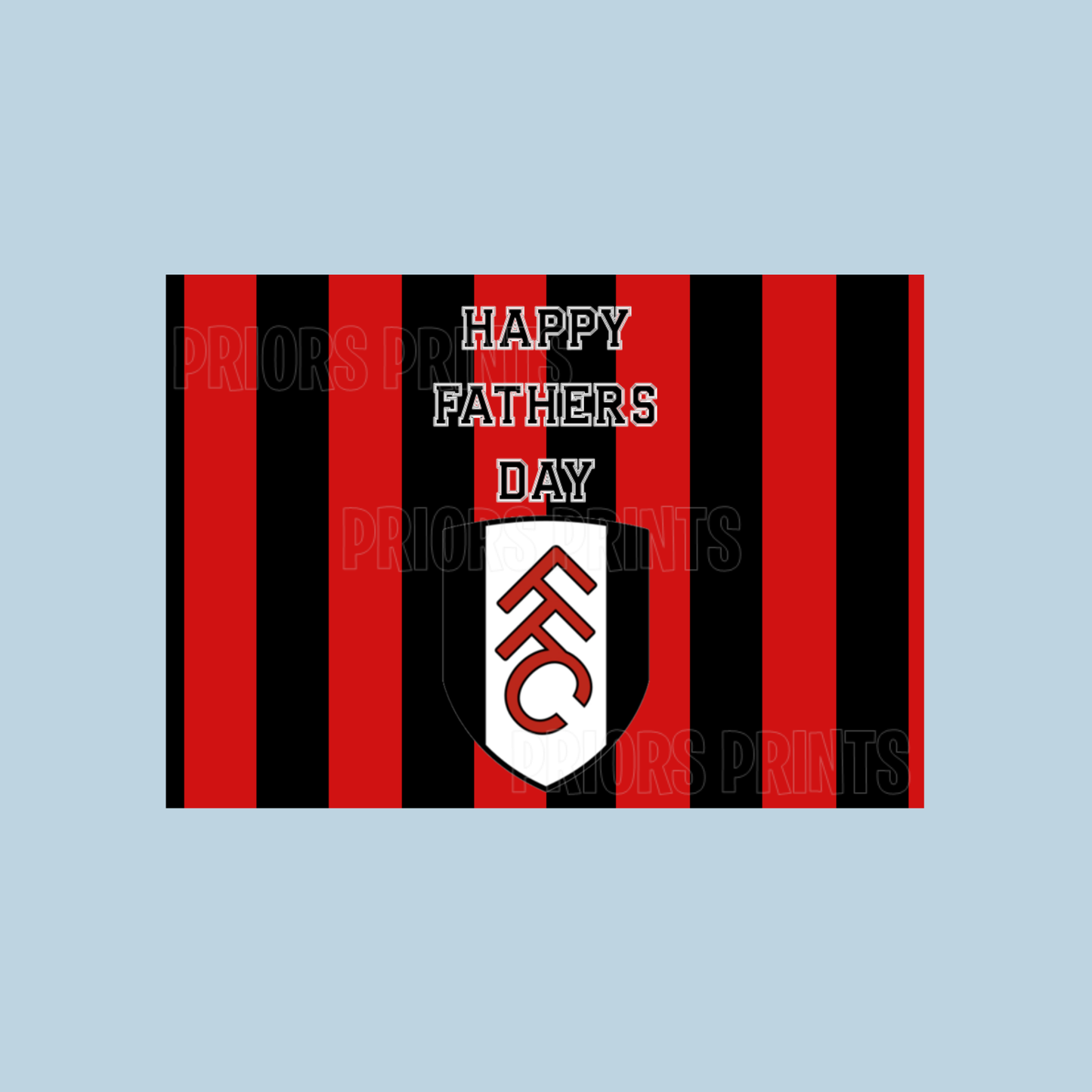 Football Team Happy Fathers Day Chocolate Bar Wrapper
