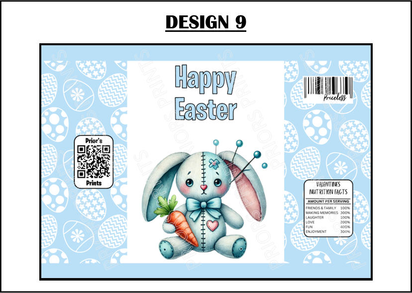 Easter Voodoo Dolls Treat Packets (Medium Sized)