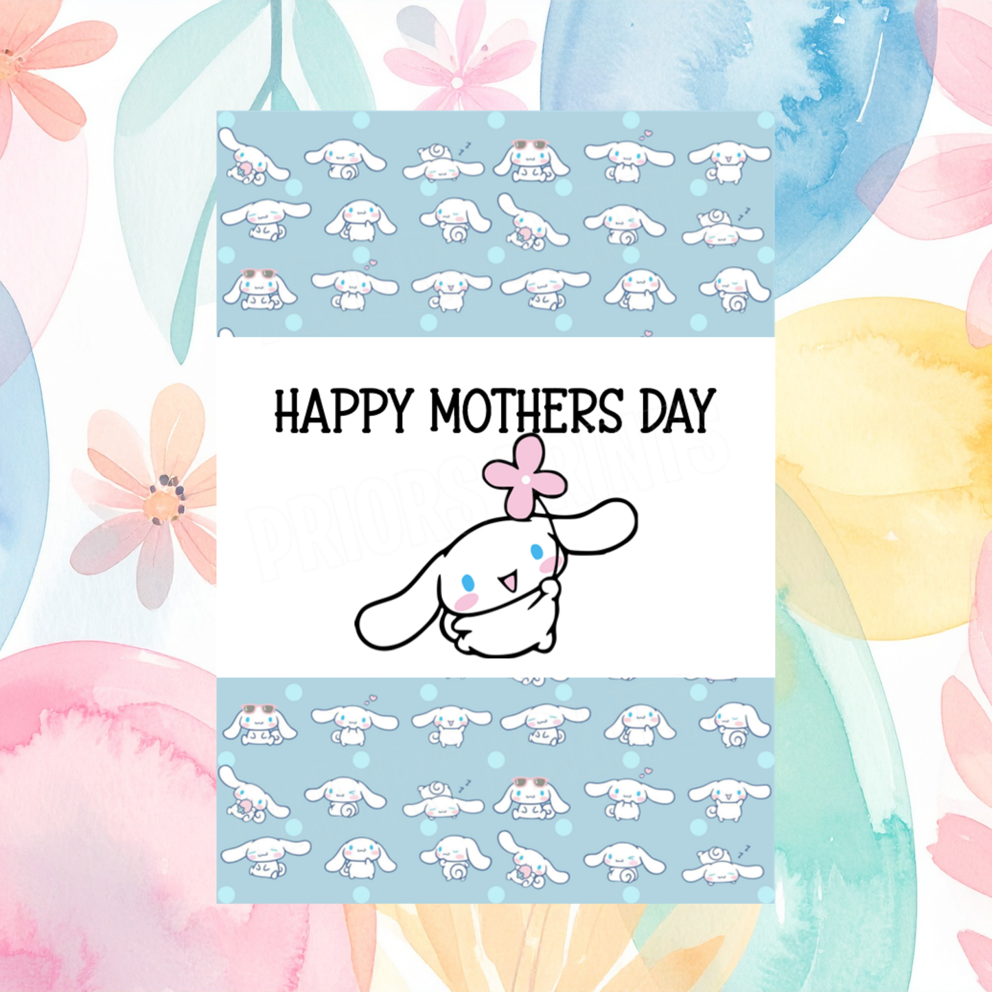 Hello Kitty & Friends Happy Mothers Day Chocolate Bar Wrapper I Sanrio I My Melody I Cinnamoroll I Kuromi