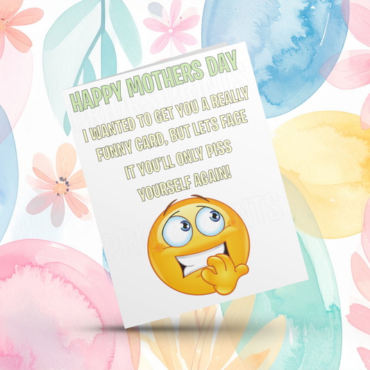 Funny Happy Mothers Day Card 3