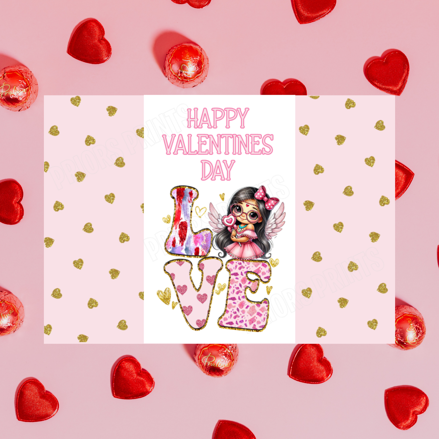 Love Valentines Day Chocolate Bar Wrappers I Princess I Ariel I Belle I Cinderella I Jasmine I Snow White I Sonic I Stitch I Pikachu I Pooh