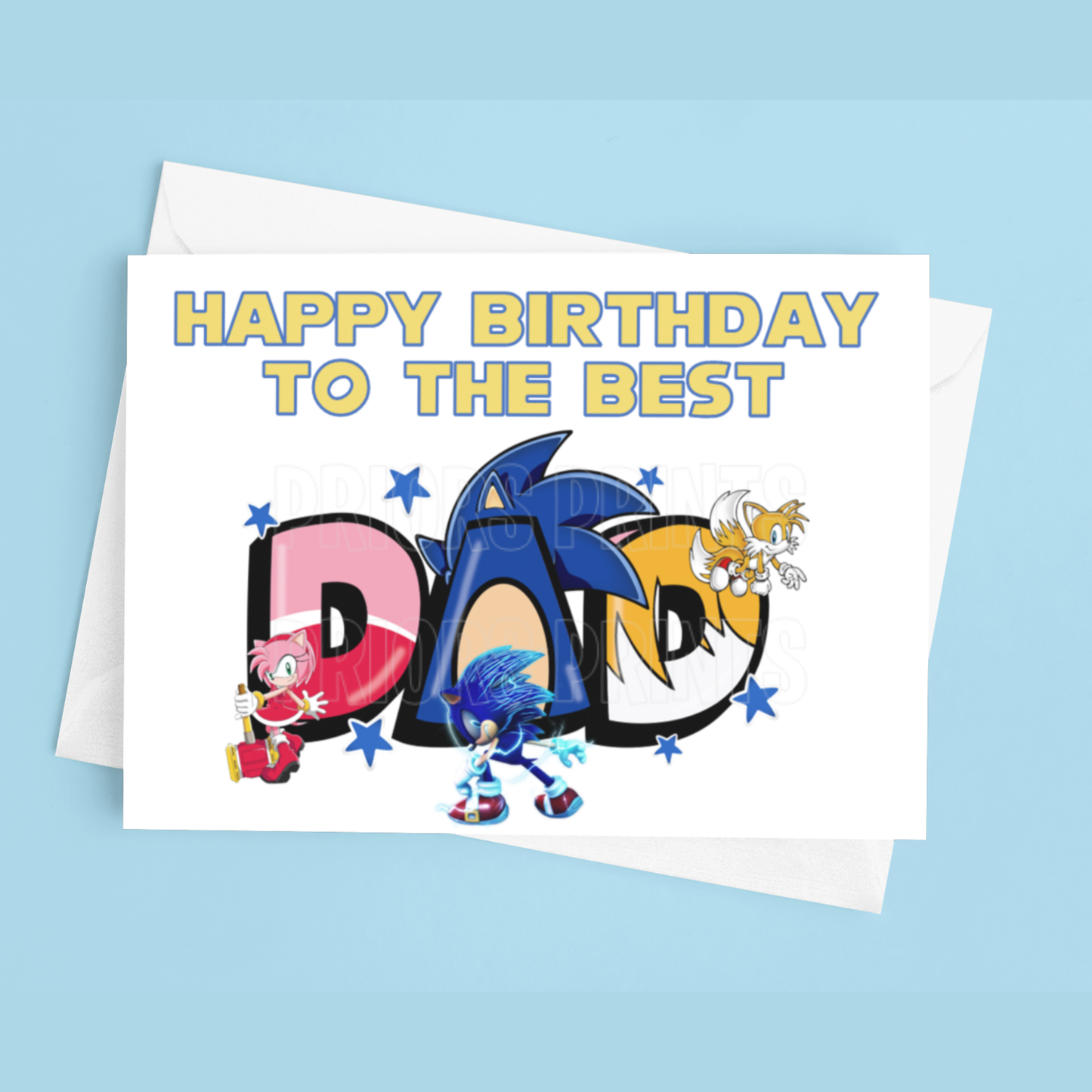 Happy Birthday Mixed Character- To the best Dad or Papa