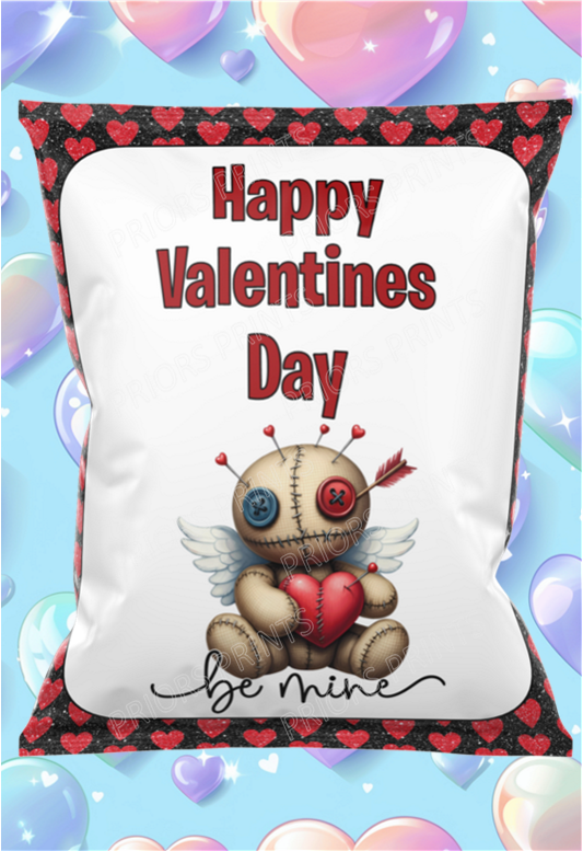 Voodoo Dolls Valentines Treat Packets (Medium Sized)