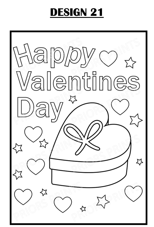 Colour You Own Valentines Cards