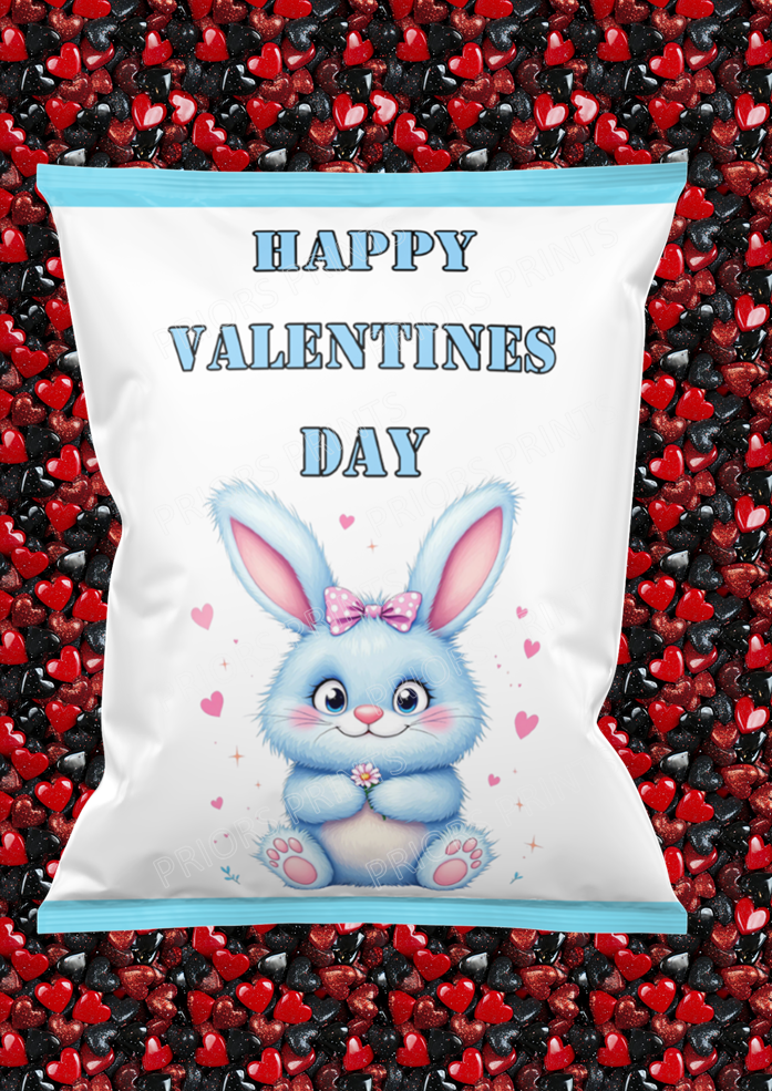 Cute Monsters Valentines Treat Packets (Medium Sized)