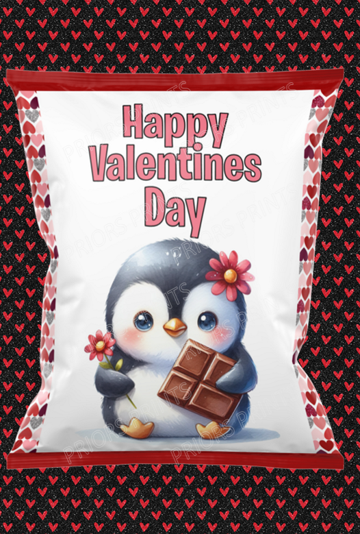 Valentines Animals Treat Packets (Medium Sized)