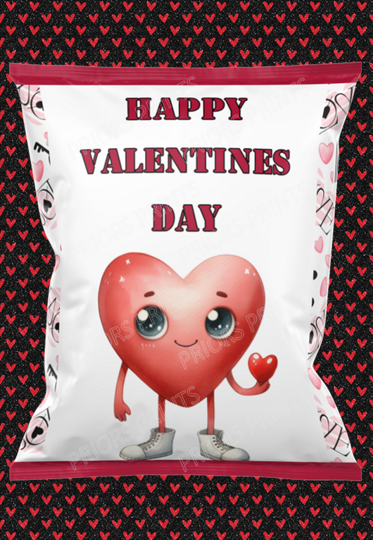 Happy Valentines Treat Packets (Medium Sized)