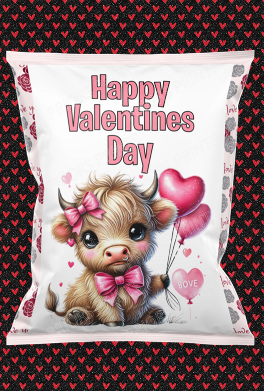 Valentines Animals Treat Packets (Medium Sized)