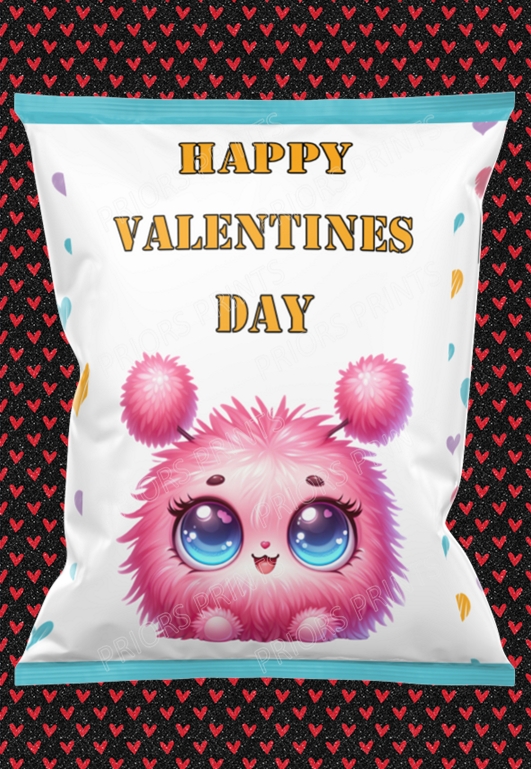 Happy Valentines Treat Packets (Medium Sized)