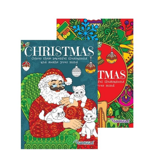 Advanced Christmas Colouring Book