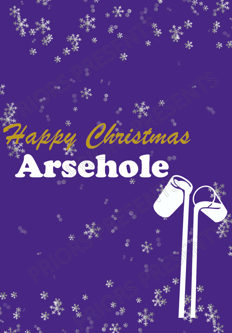 Offensive Christmas Cadbury Inspired Chocolate Bar Wrappers