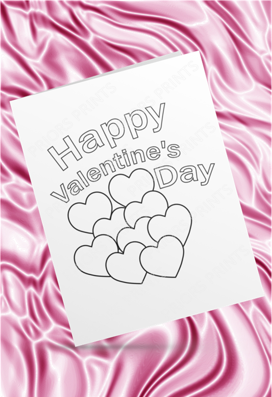 Colour You Own Valentines Cards