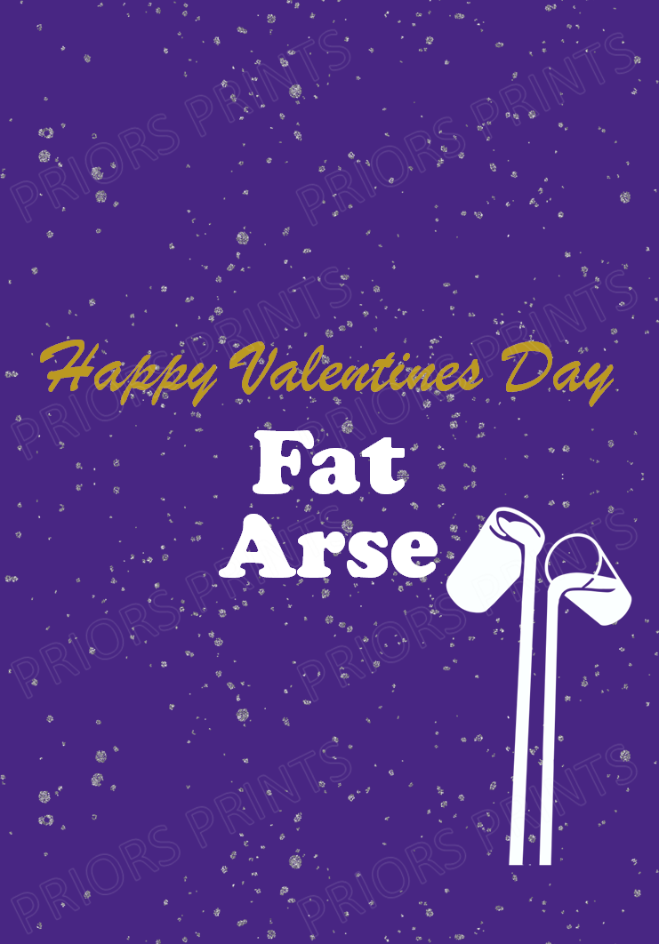 Valentines Dairy Milk Inspired Offensive Chocolate Bar Wrappers