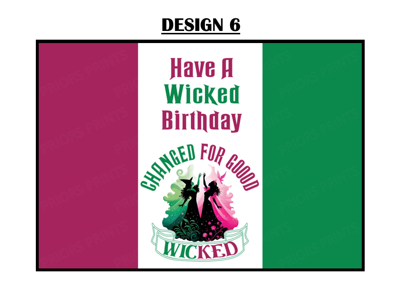 Wicked Chocolate Bar Wrappers