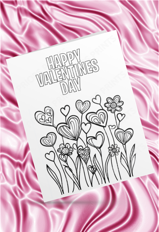 Colour You Own Valentines Cards