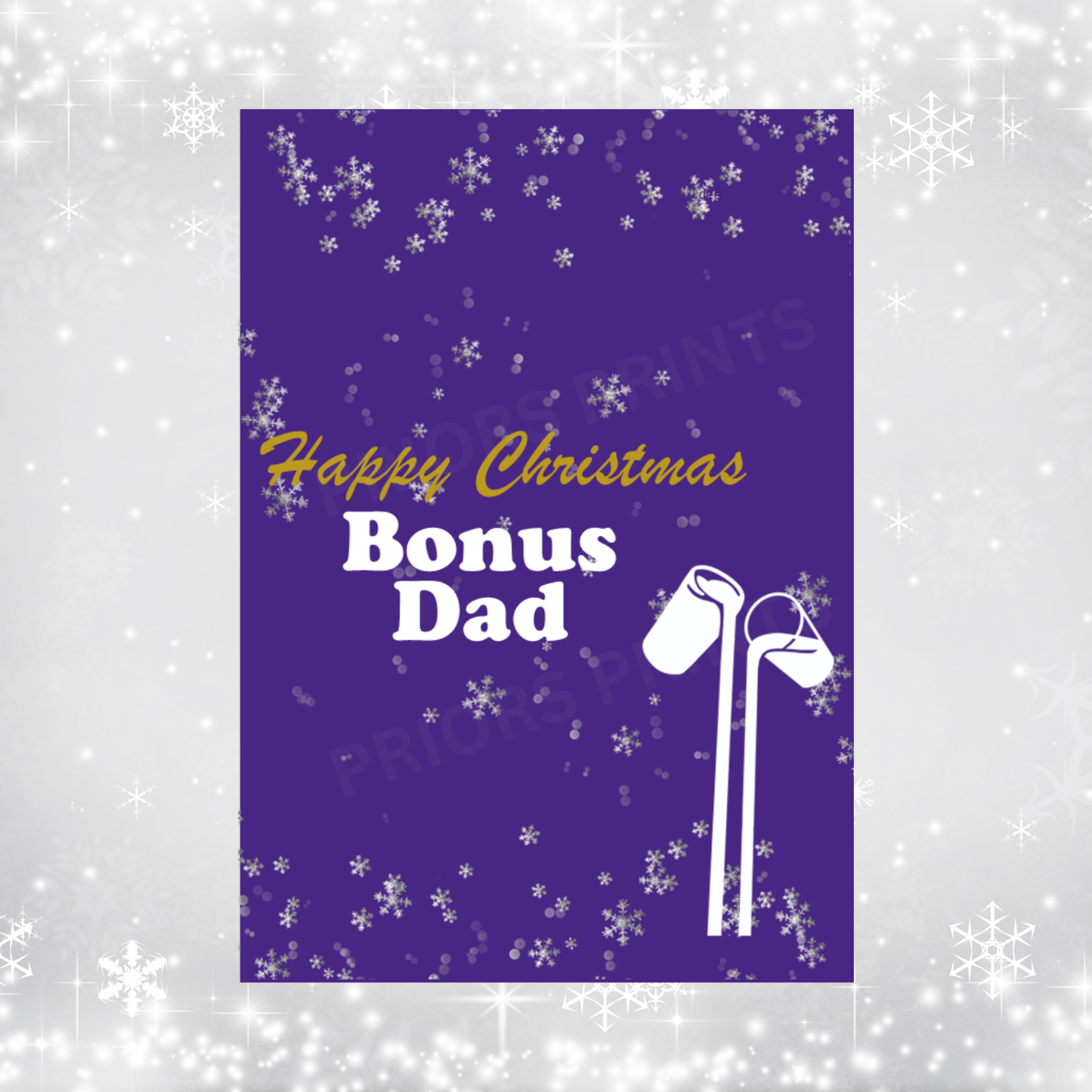 Dairy Milk Christmas Chocolate Bar Wrapper for Family Members