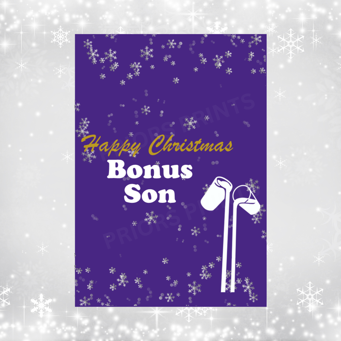 Dairy Milk Christmas Chocolate Bar Wrapper for Family Members