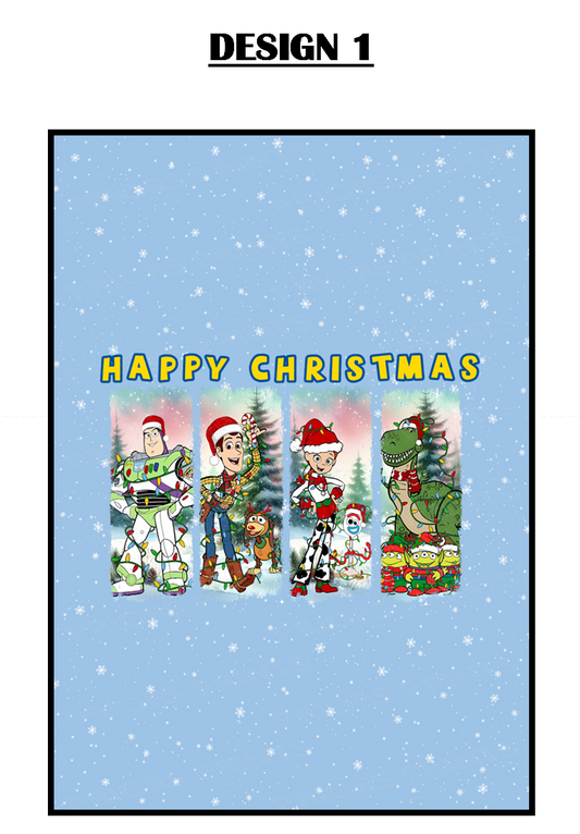 Toy Story Christmas Chocolate Bar Wrappers