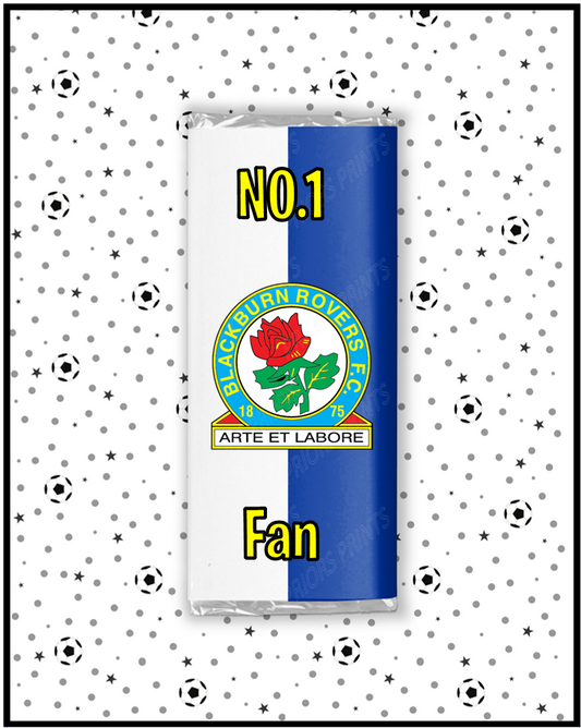 Blackburn Rovers Chocolate Bar Wrappers