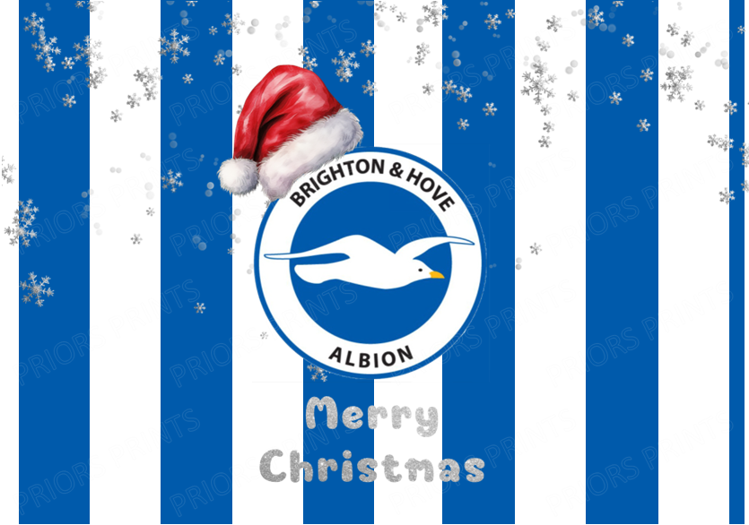 Christmas Football Team Chocolate Bar Wrappers