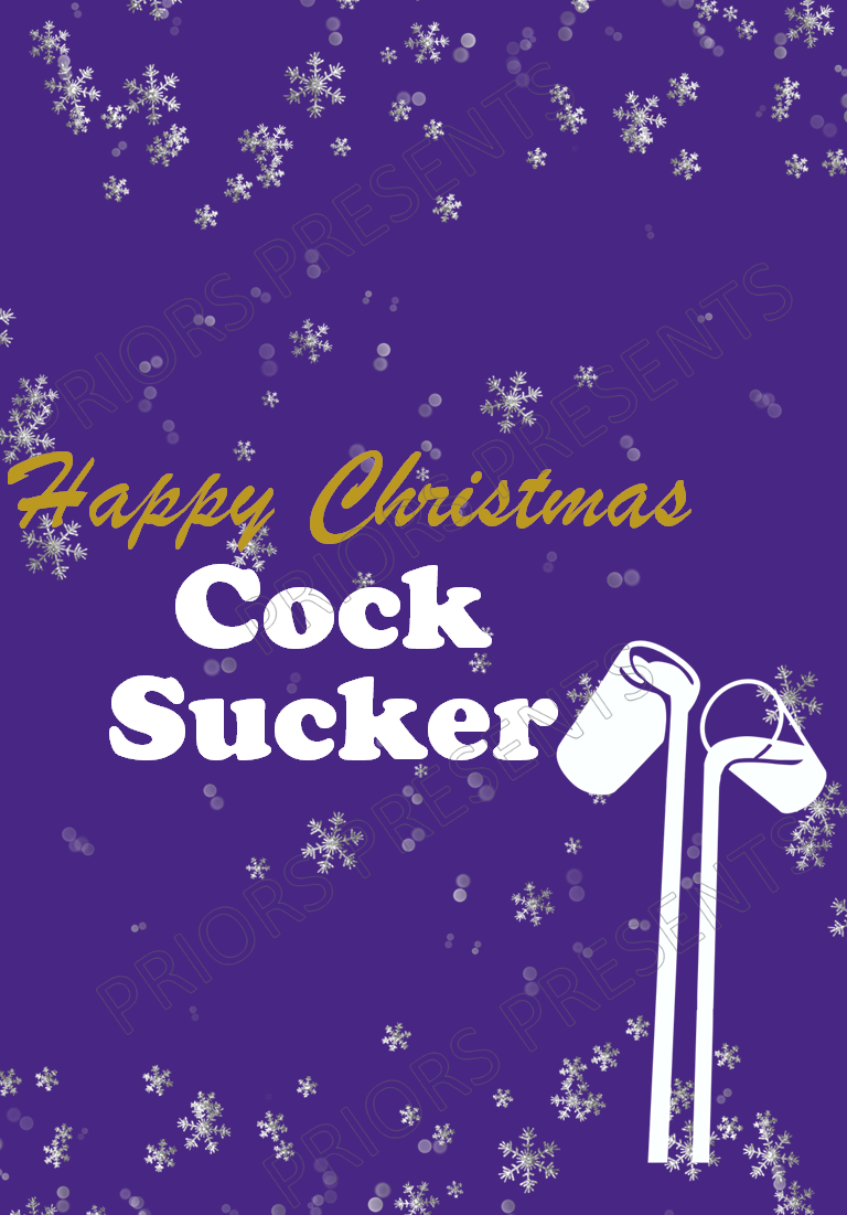 Offensive Christmas Cadbury Inspired Chocolate Bar Wrappers