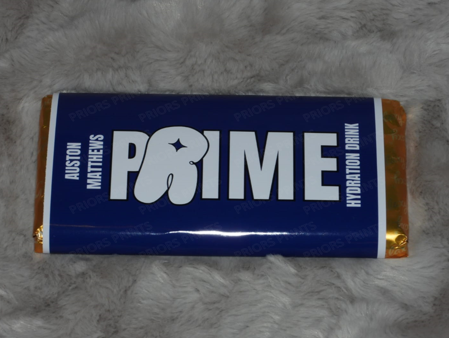 Prime Chocolate Bar Wrappers