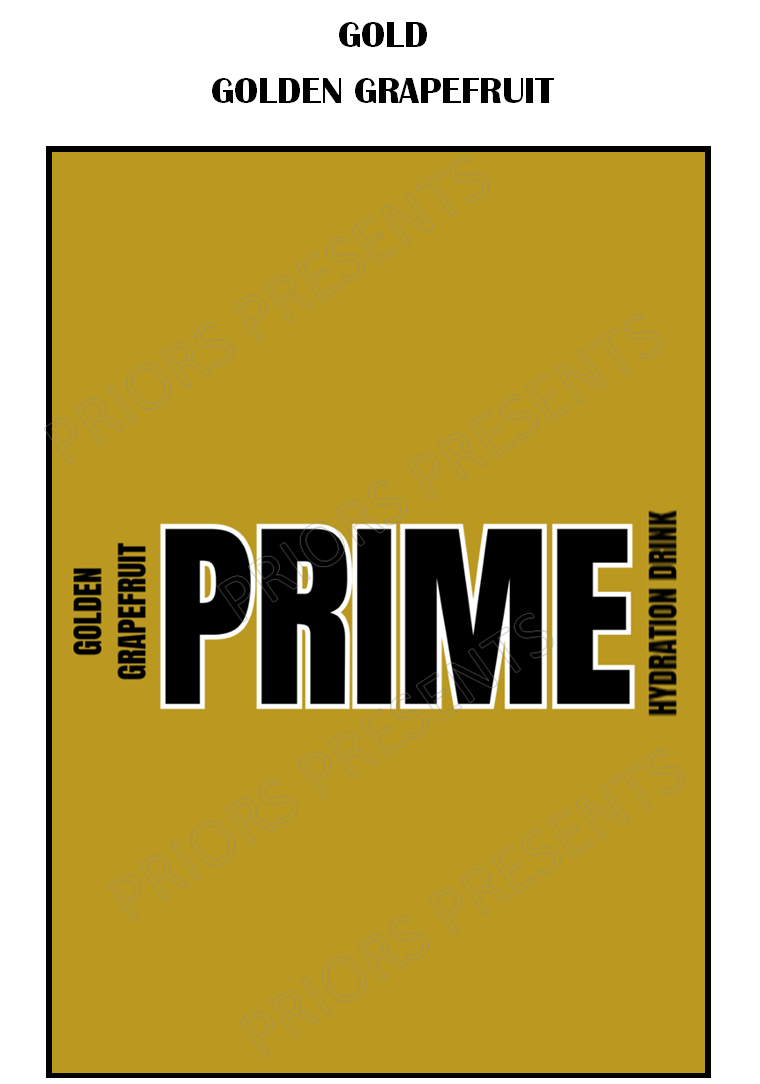 Prime Chocolate Bar Wrappers