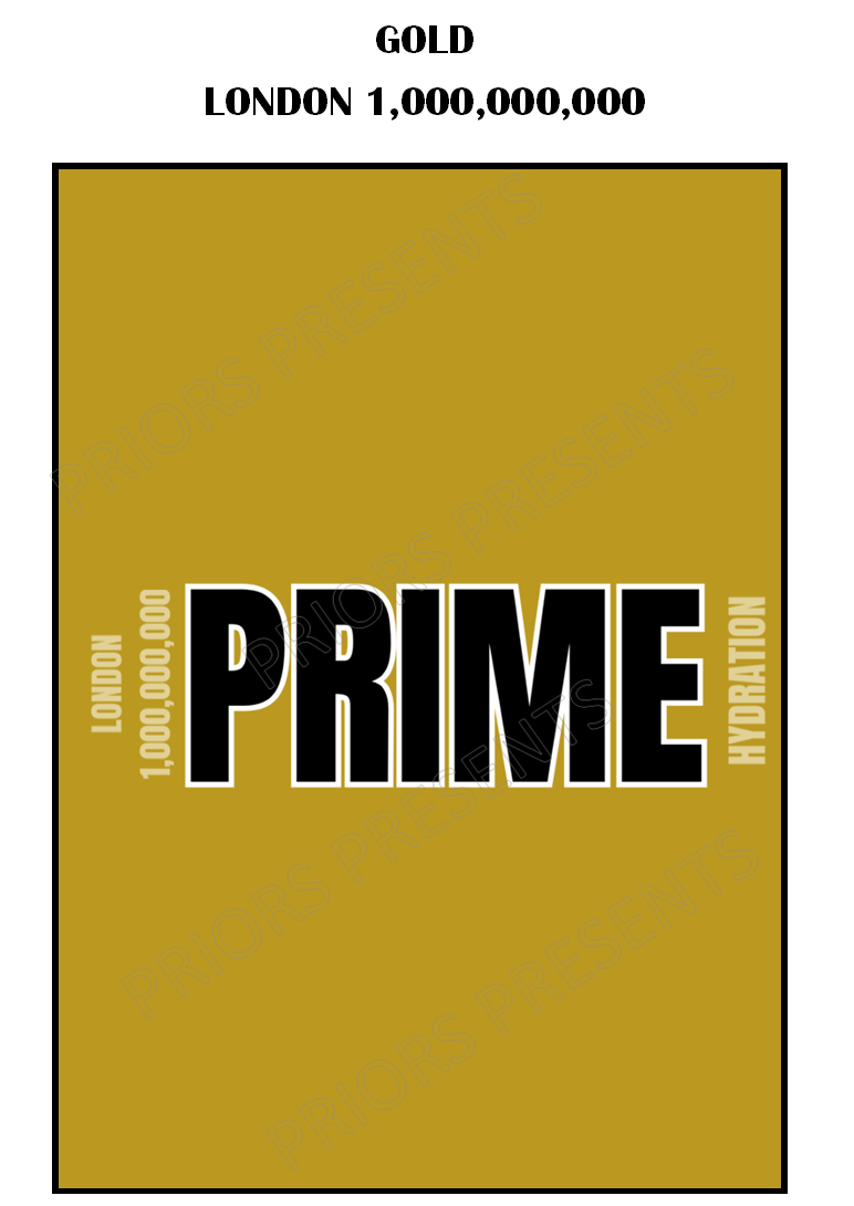 Prime Chocolate Bar Wrappers