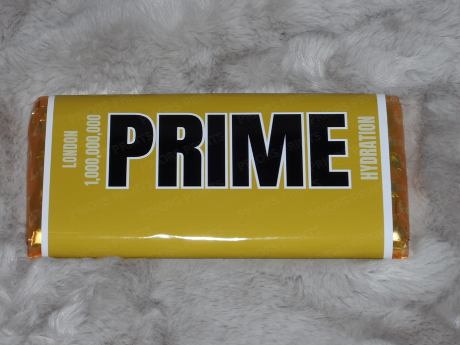 Prime Chocolate Bar Wrappers