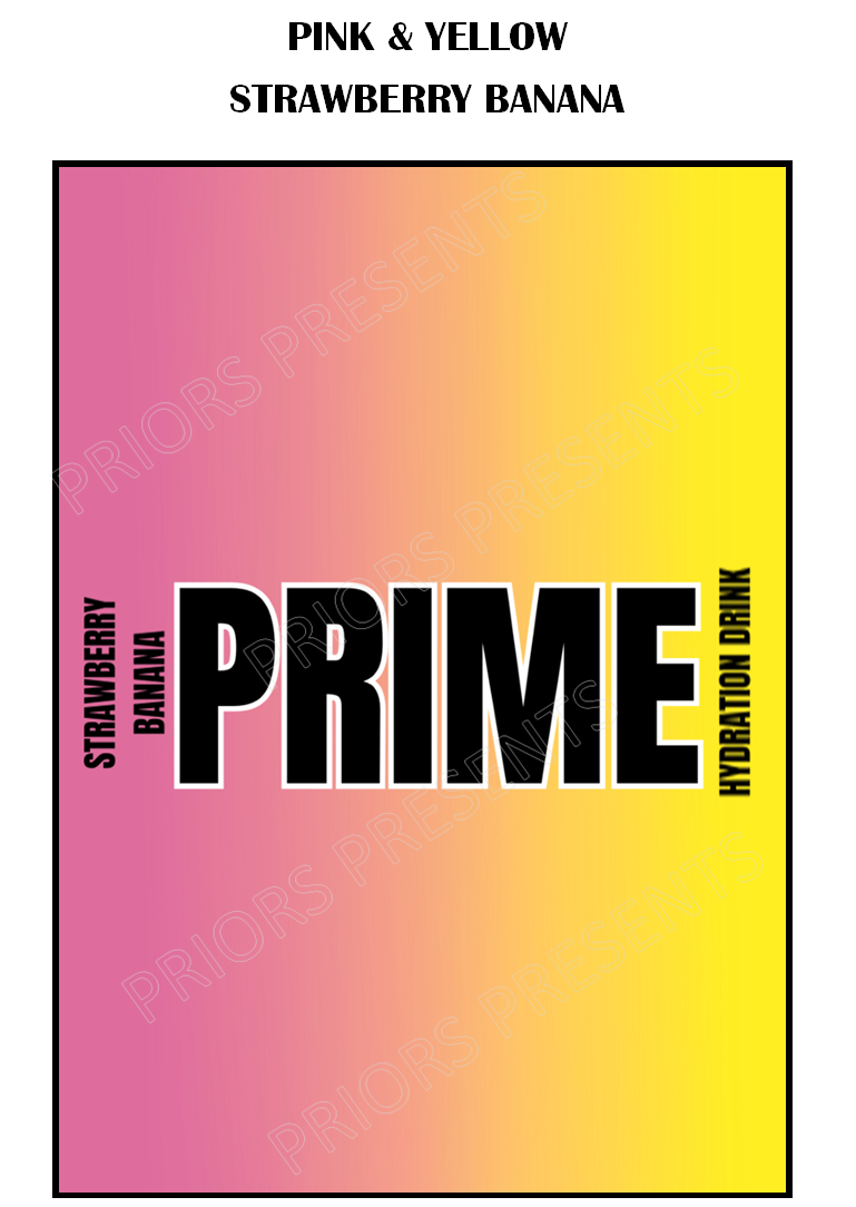 Prime Chocolate Bar Wrappers