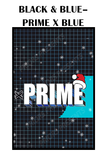 Prime Christmas Chocolate Bar Wrappers