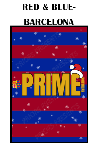 Prime Christmas Chocolate Bar Wrappers