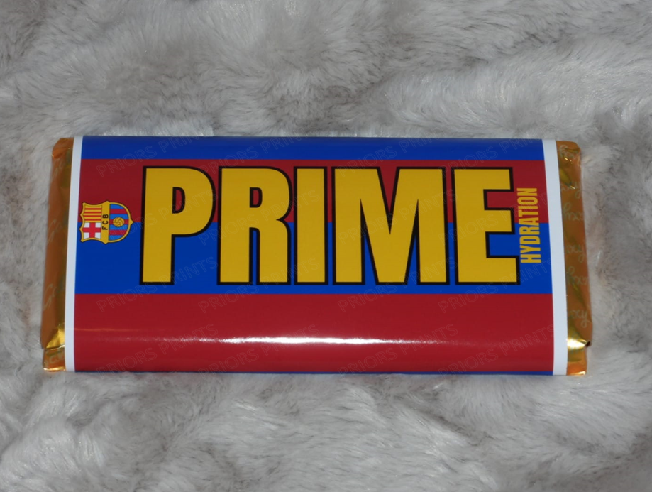 Prime Chocolate Bar Wrappers