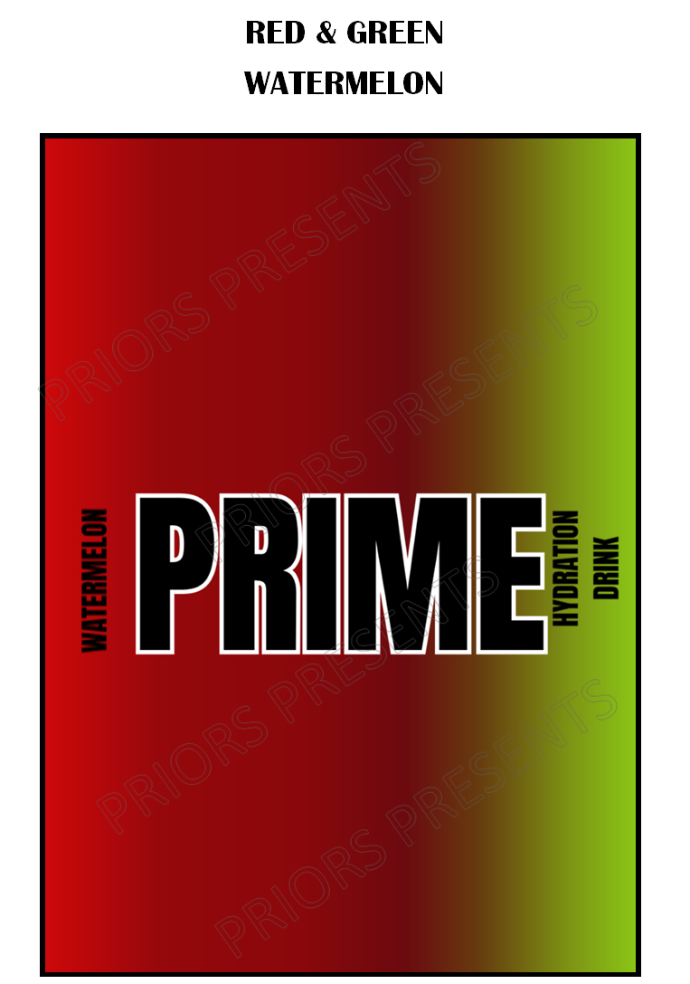 Prime Chocolate Bar Wrappers