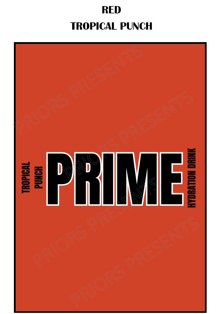 Prime Chocolate Bar Wrappers