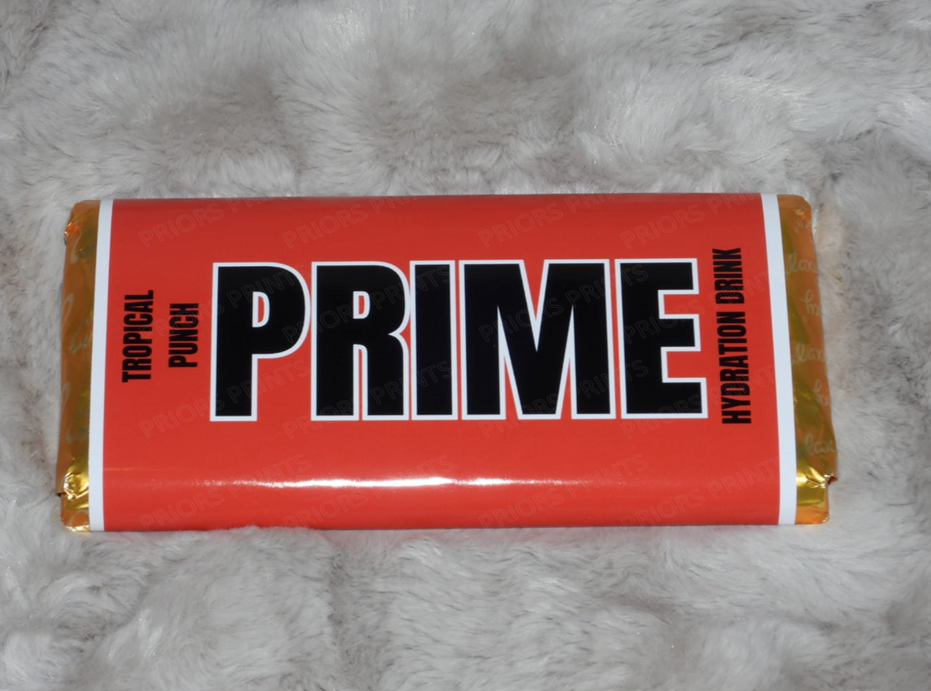 Prime Chocolate Bar Wrappers