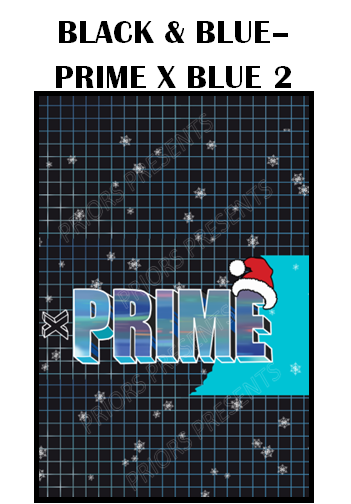 Prime Christmas Chocolate Bar Wrappers