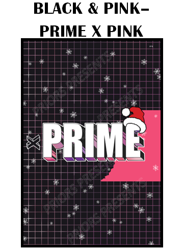 Prime Christmas Chocolate Bar Wrappers