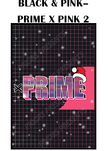 Prime Christmas Chocolate Bar Wrappers