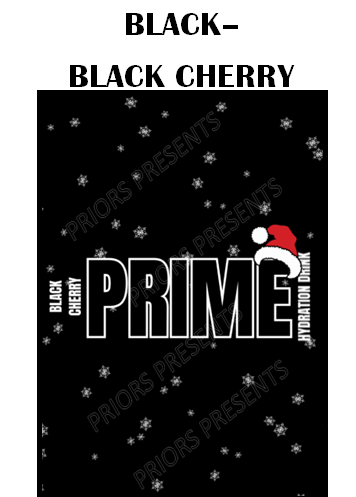 Prime Christmas Chocolate Bar Wrappers