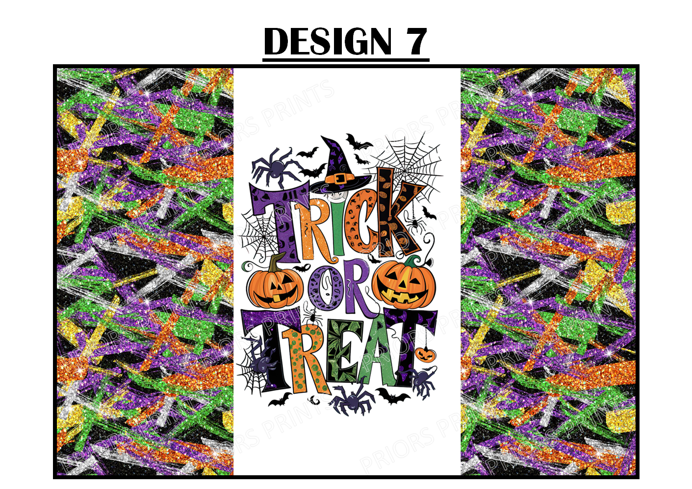 Trick or Treat Halloween Chocolate Bar Wrappers