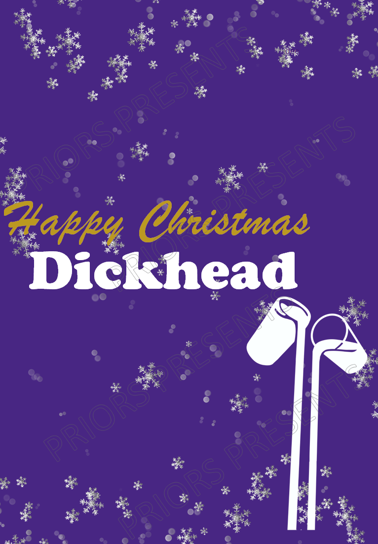 Offensive Christmas Cadbury Inspired Chocolate Bar Wrappers