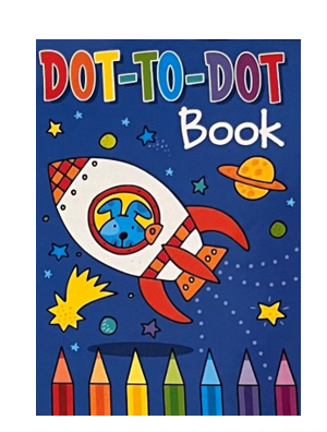 A6 Mini Colouring, Dot to Dot & Activity Books