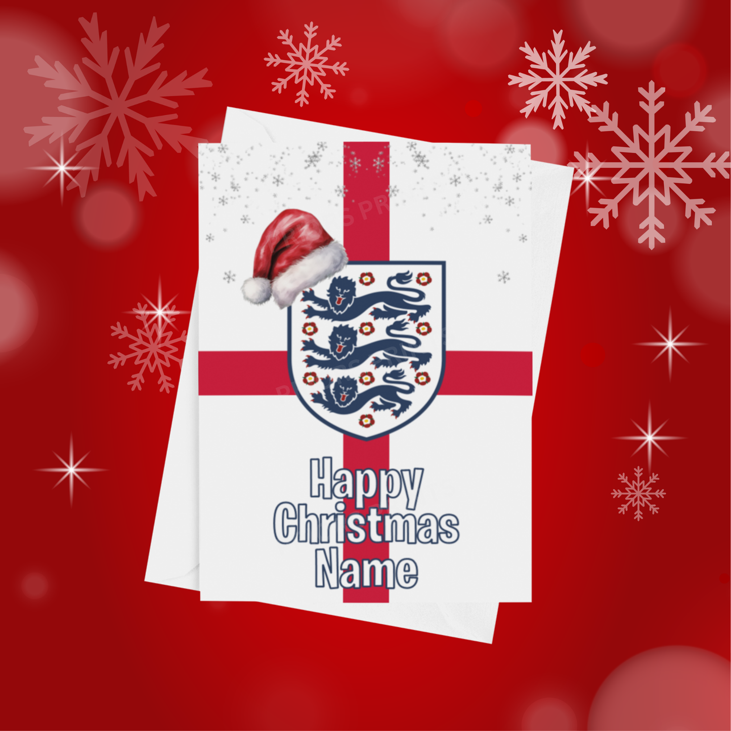 Football Teams Personalised Christmas Card