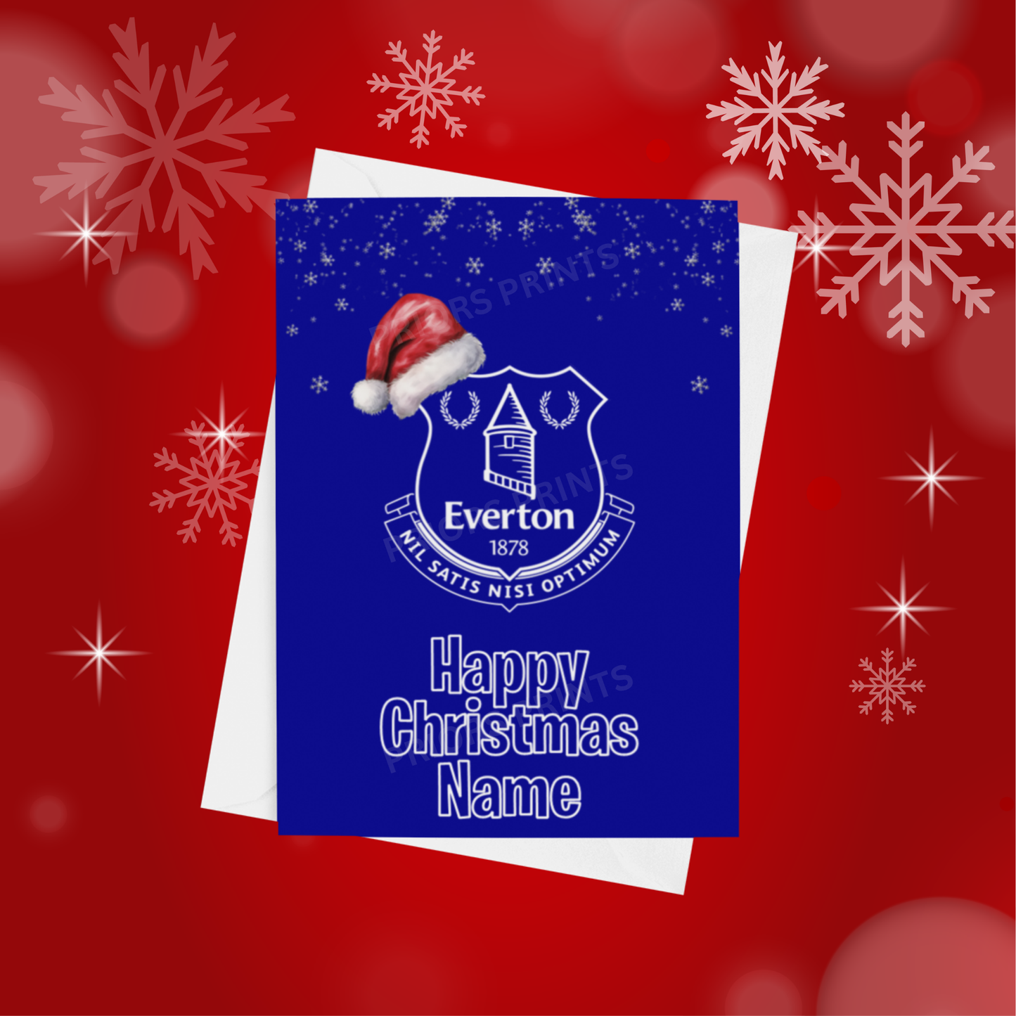 Football Teams Personalised Christmas Card