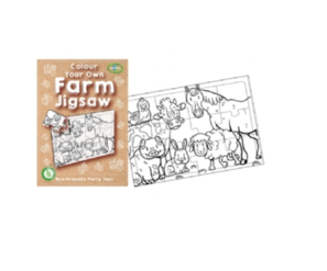 CYO (Colour Your Own) Jigsaw- 6 Different Themes